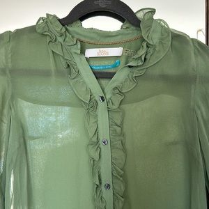 Boden icons - sheer silk shirt - excellent condition